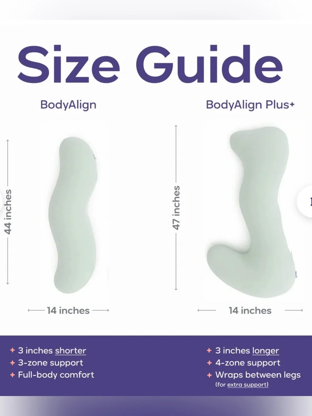 Mellow Sleep BodyAlign Plus+ Pillow Grey